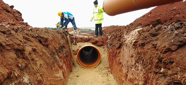 Obras de saneamiento